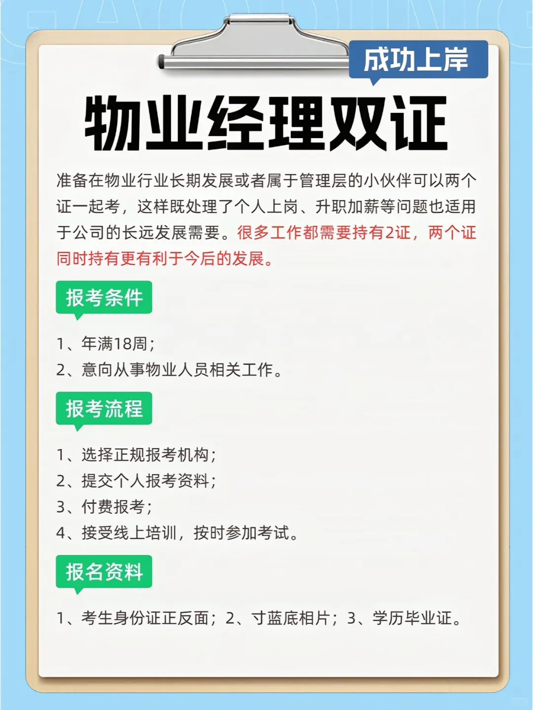 物业经理证，过来人跟你讲行业实话！真的坑