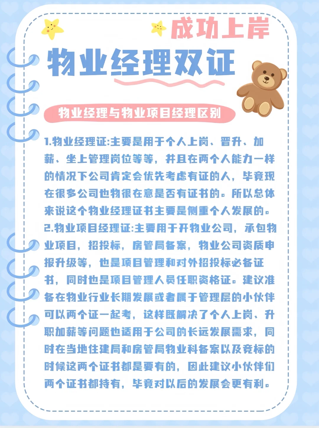 哪里有好点的物业项目经理证书啊～
