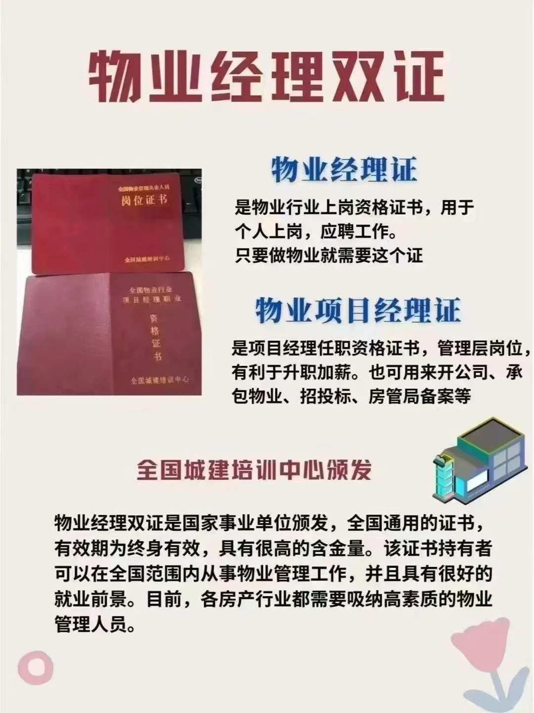 物业从业资格证
