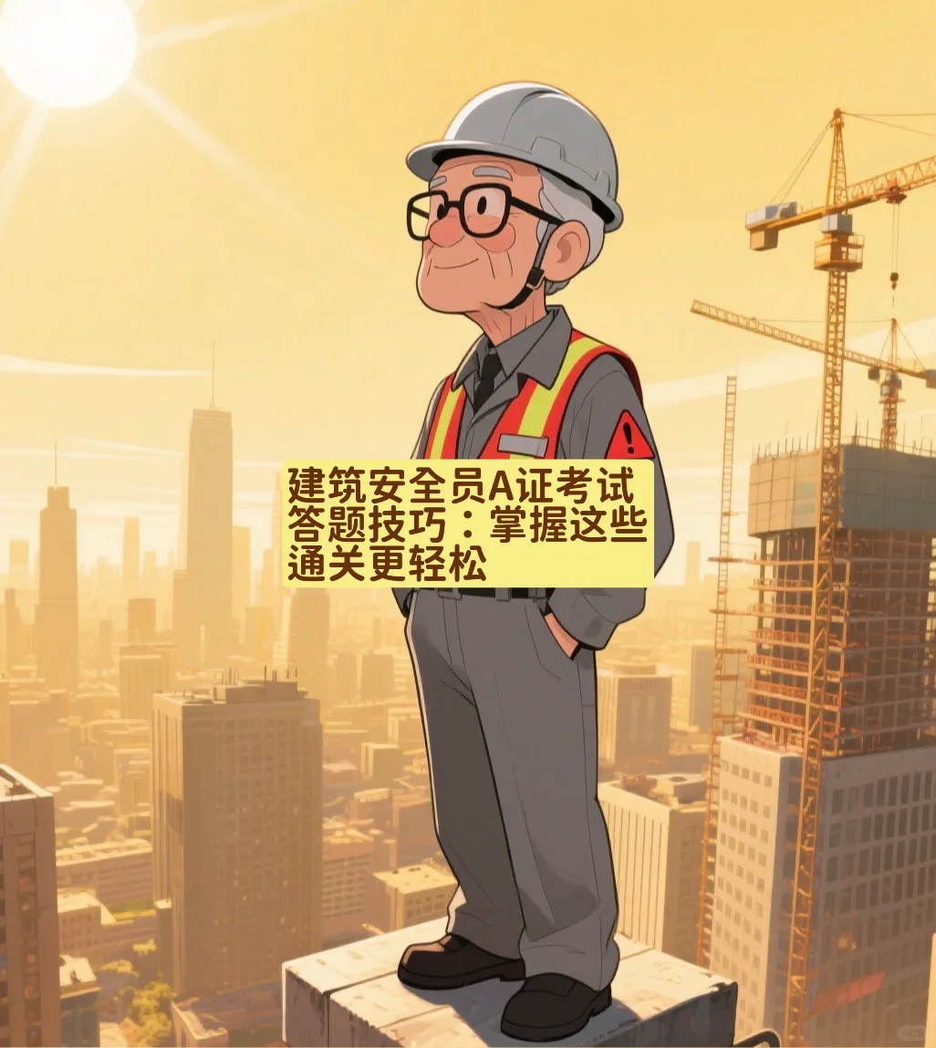 建筑安全员A证考试答题技巧，通关宝典就在这