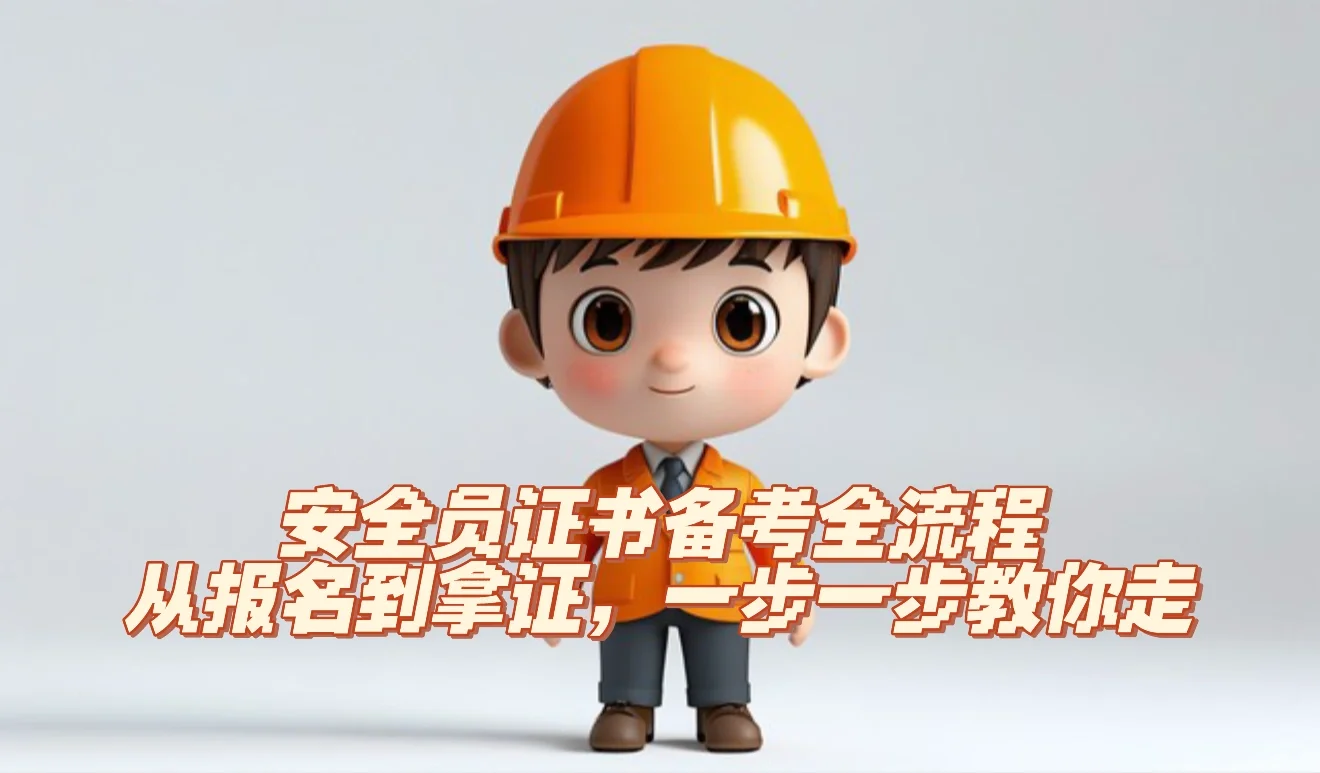 安全员证书备考全流程：报名到拿证一步到位