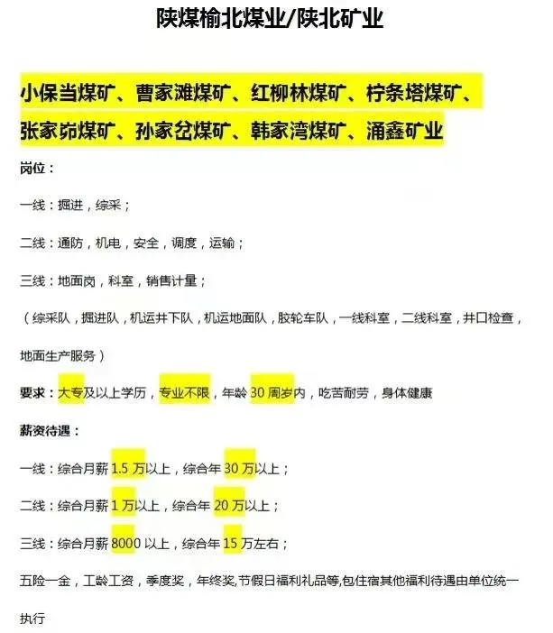 煤矿工作除了无聊点没啥缺点