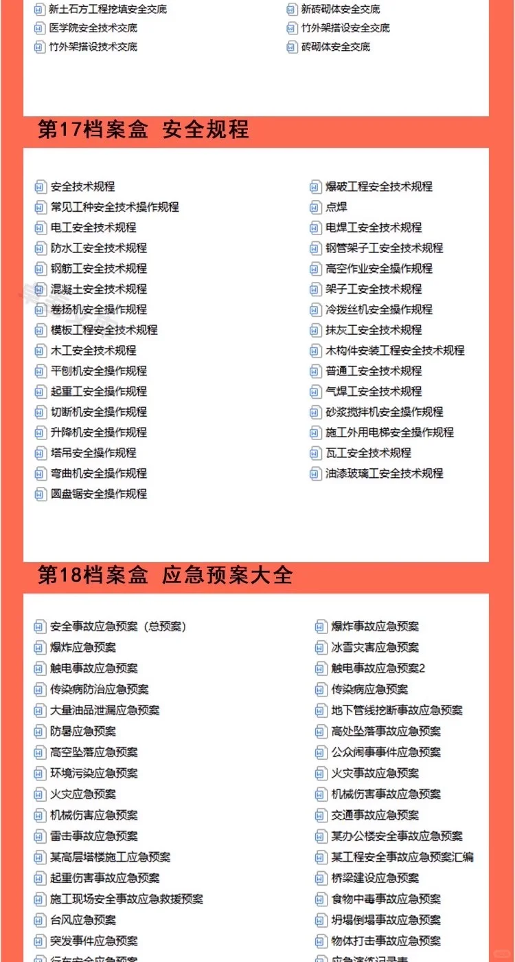 建筑安全员资料工地程施工台账管理制度培训