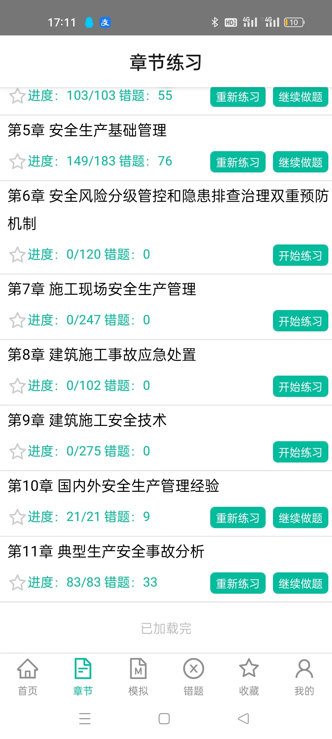 刷题两千多道安全员b证66分过了