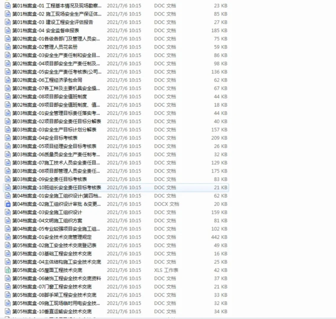 新来的安全员确实牛，带来的档案盒真的好用