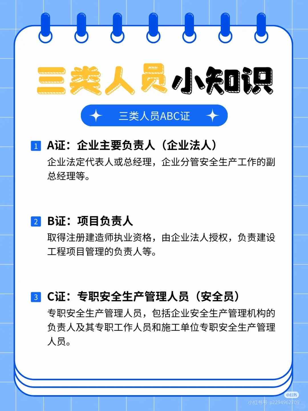 三类人员到底是哪三大类？考试多少分及格？