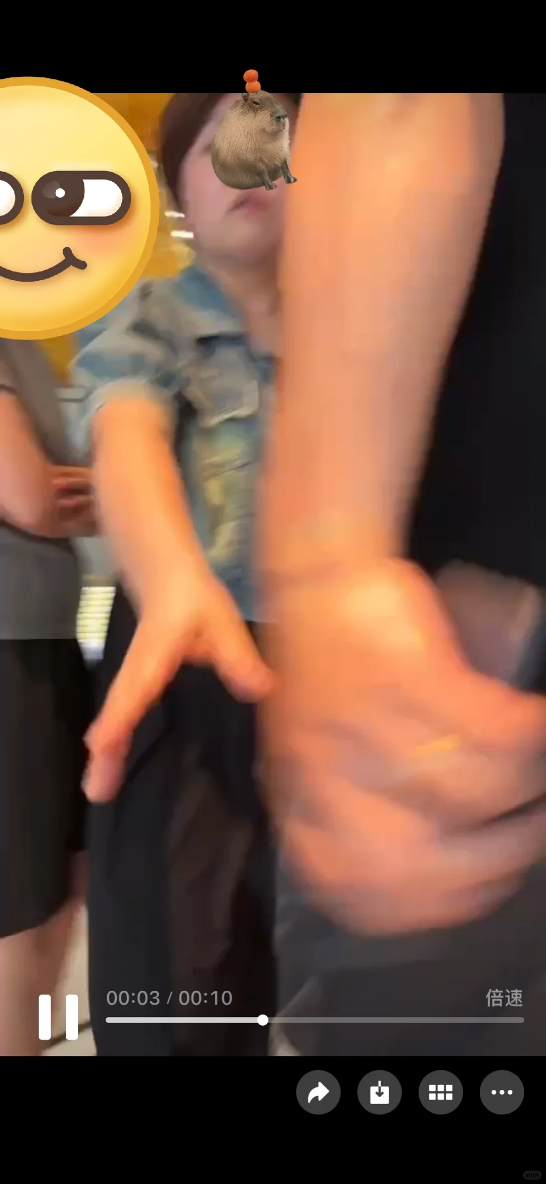 滨江物业自说自话，有视频为证打人了不承认