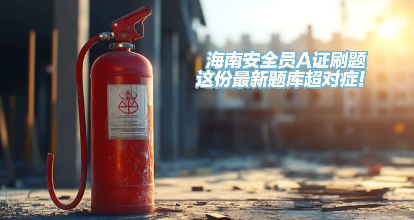 海南安全员A证刷题，这份最新题库超对症！