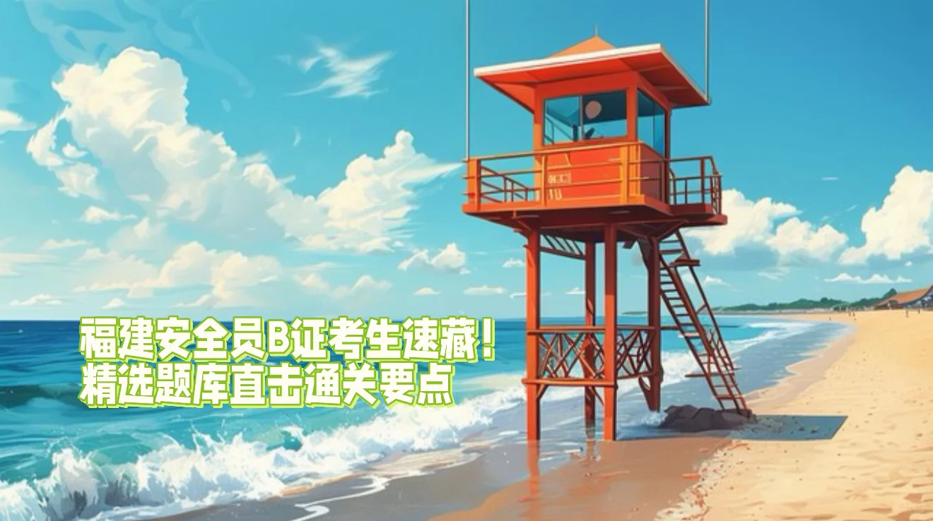 福建安全员B证考生速藏！精选题库直击要点