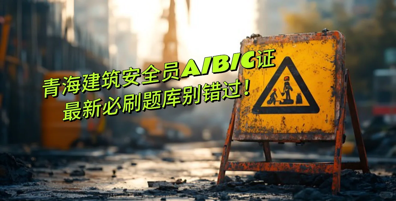 青海建筑安全员A/B/C证，最新必刷题库别错过