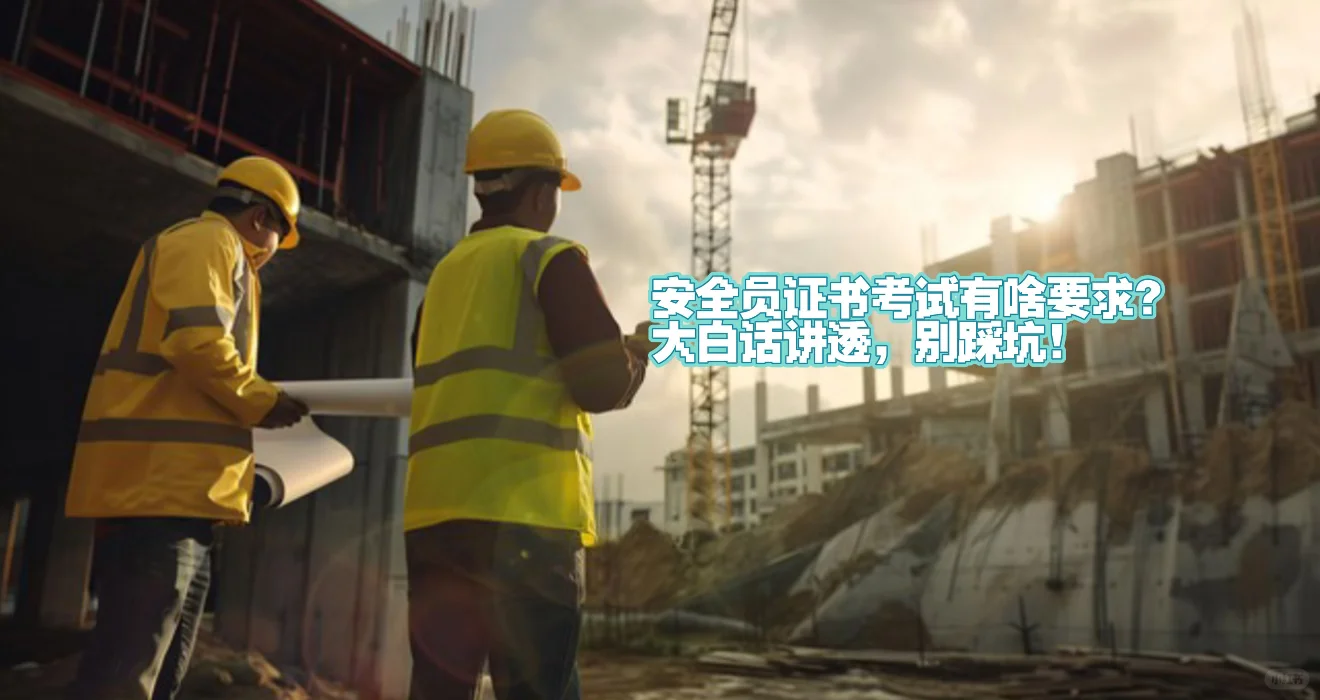 安全员证书考试有啥要求？大白话讲透，别踩坑