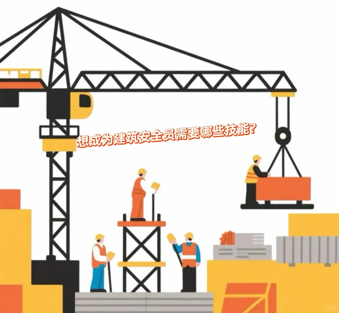 想成为建筑安全员需要哪些技能？你们知道吗✨