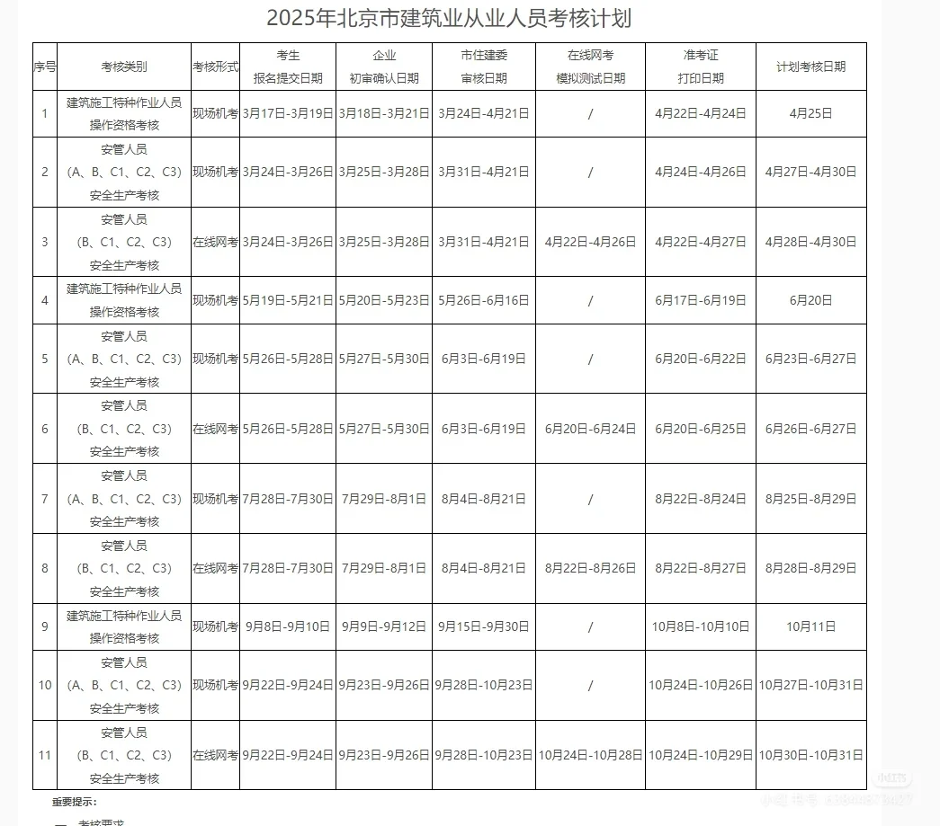 北京安全员正在报名中