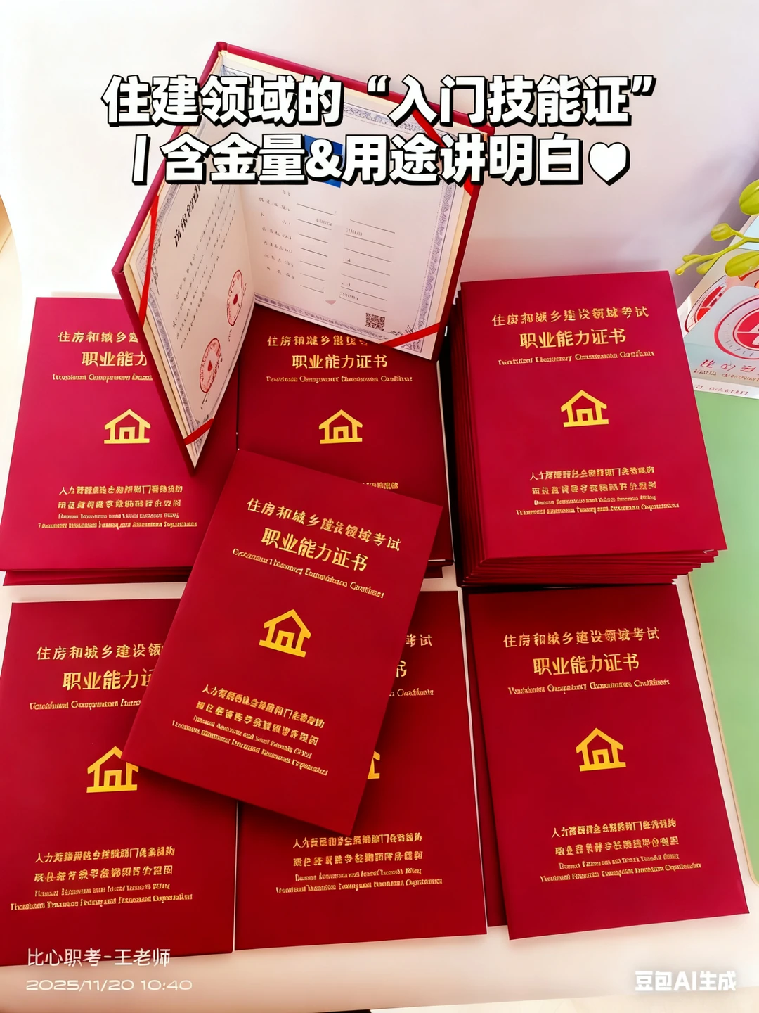 住建领域的“入门技能证”｜含金量&用