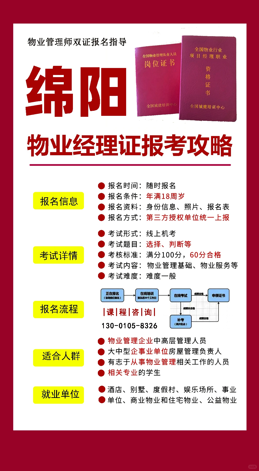 莆田物业经理证书哪里报考