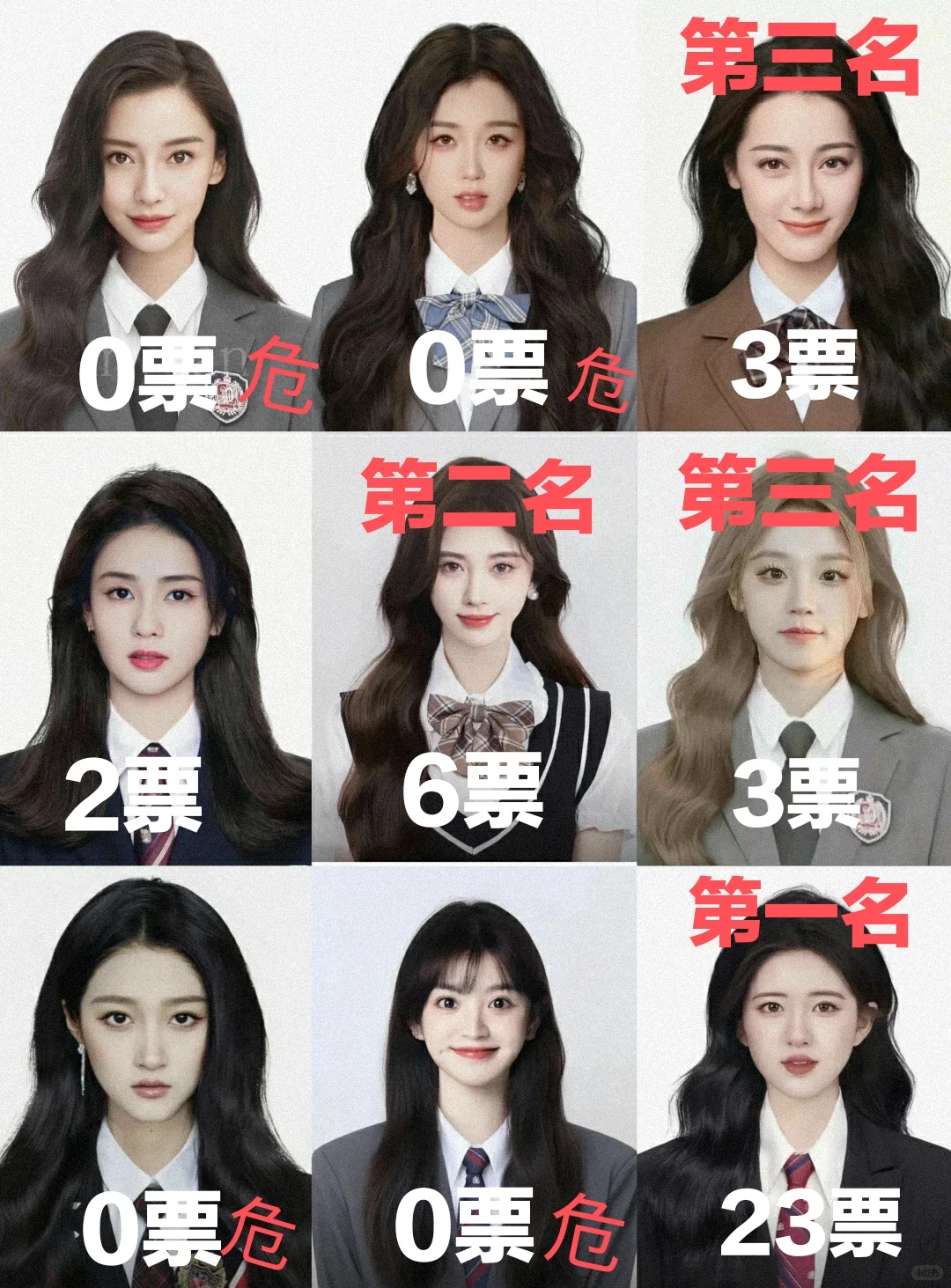 女明星九宫格(第四期)