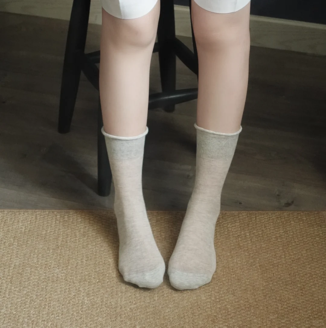 超舒服的浅灰色～好爱！