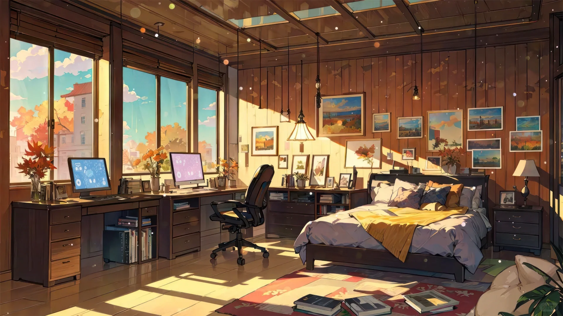 Ipad壁纸 | 室内壁纸系列 | 唯美画风