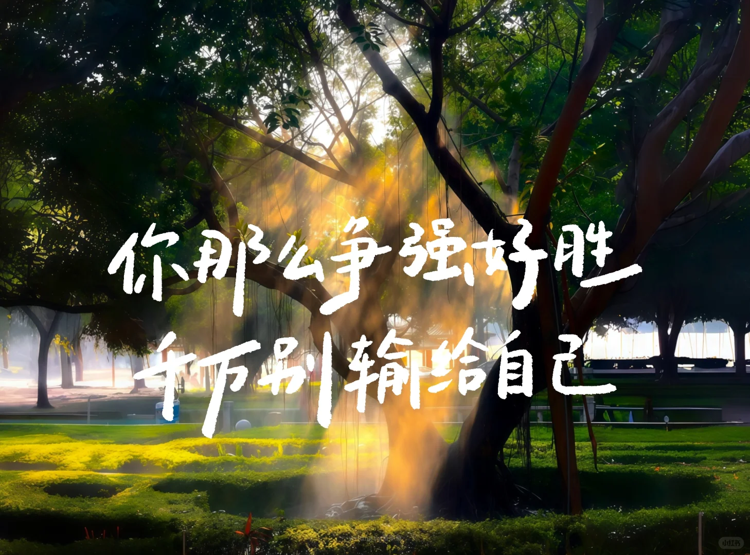 手写iPad壁纸｜坚持一定很酷