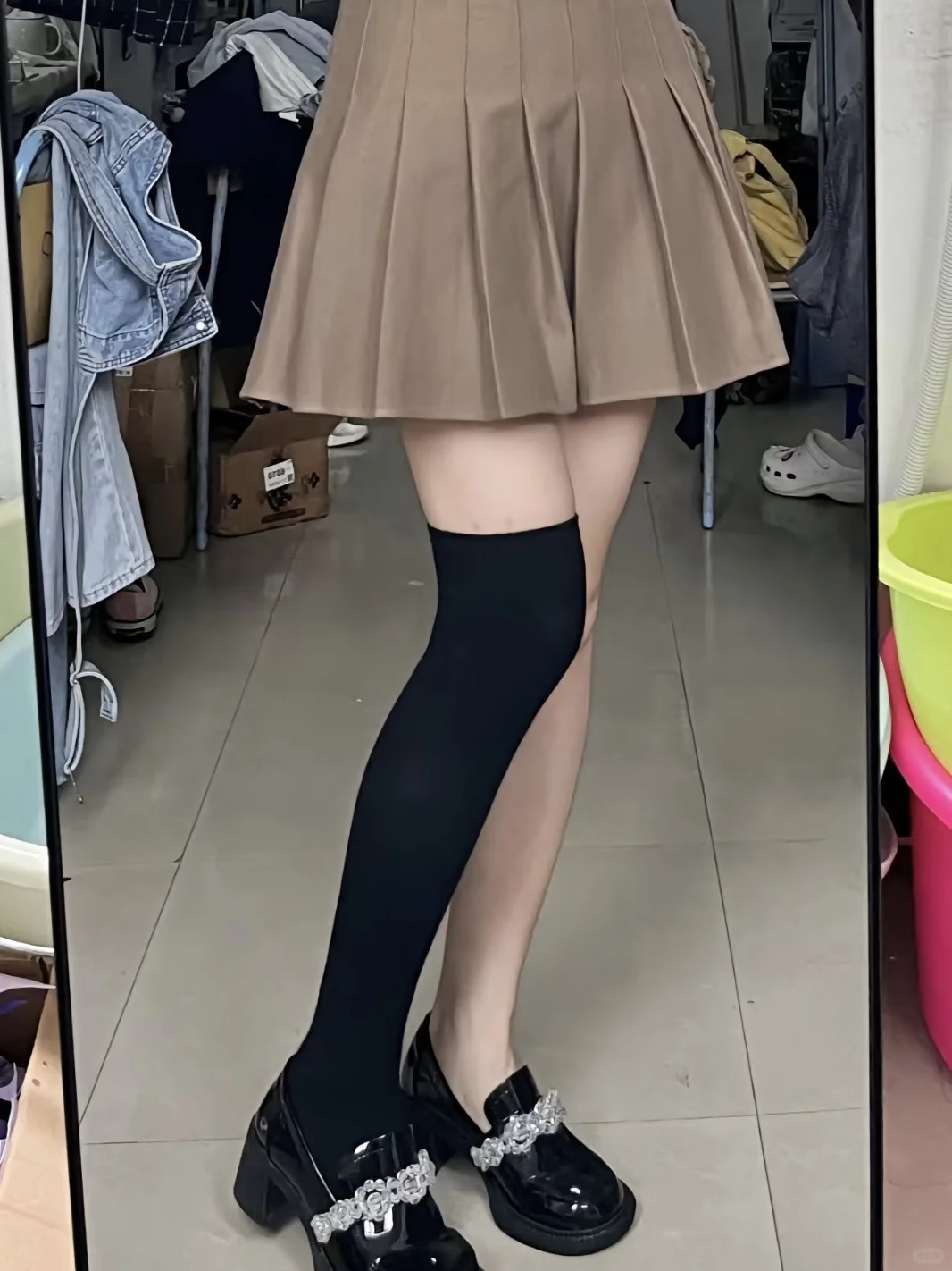 姐妹们！压力袜真的显瘦！！