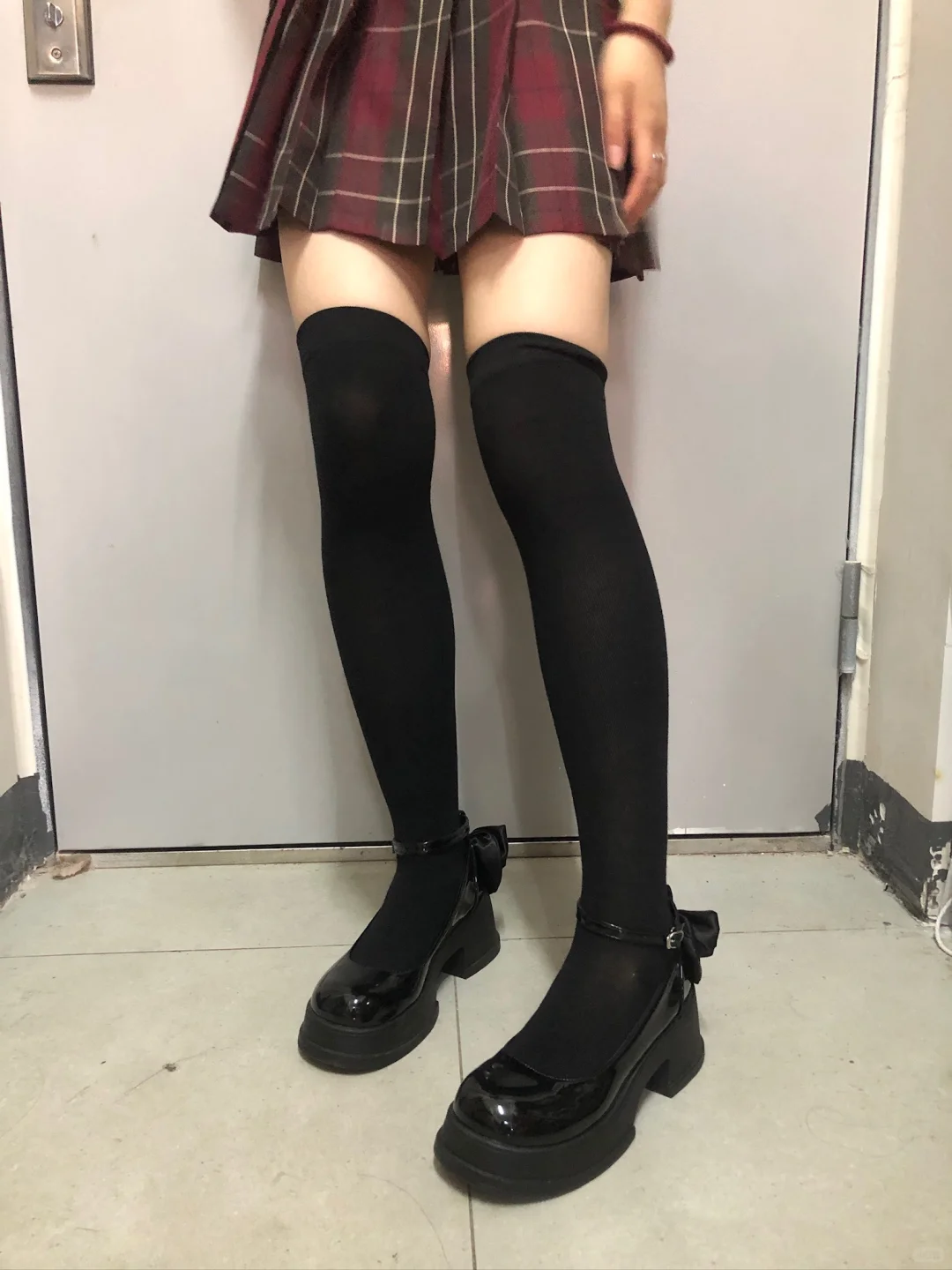 压力袜真的好显瘦！！