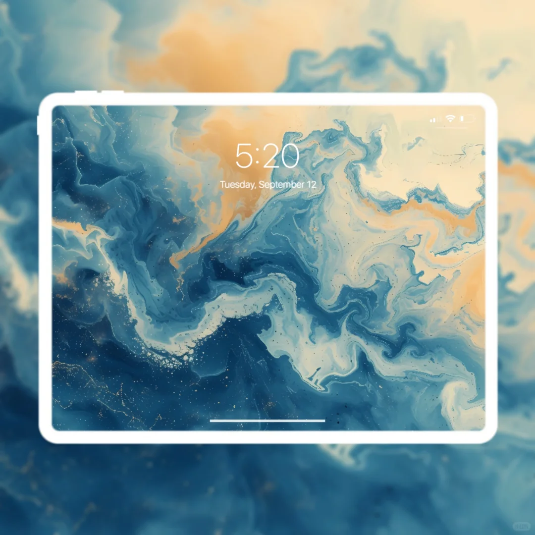ipad壁纸——沧海流金