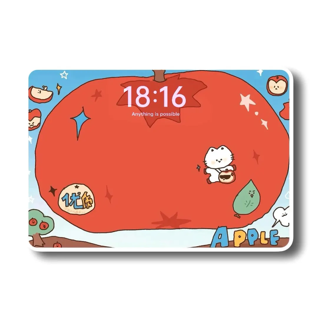 活着很好 再吃一颗苹果🍎｜ipad平板壁纸
