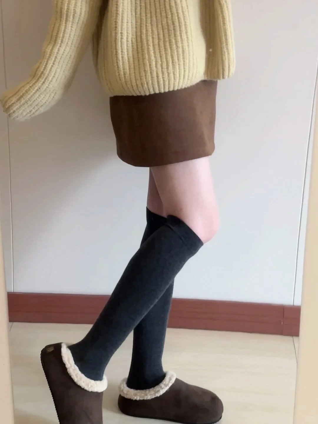 谁懂压力袜的显瘦效果！