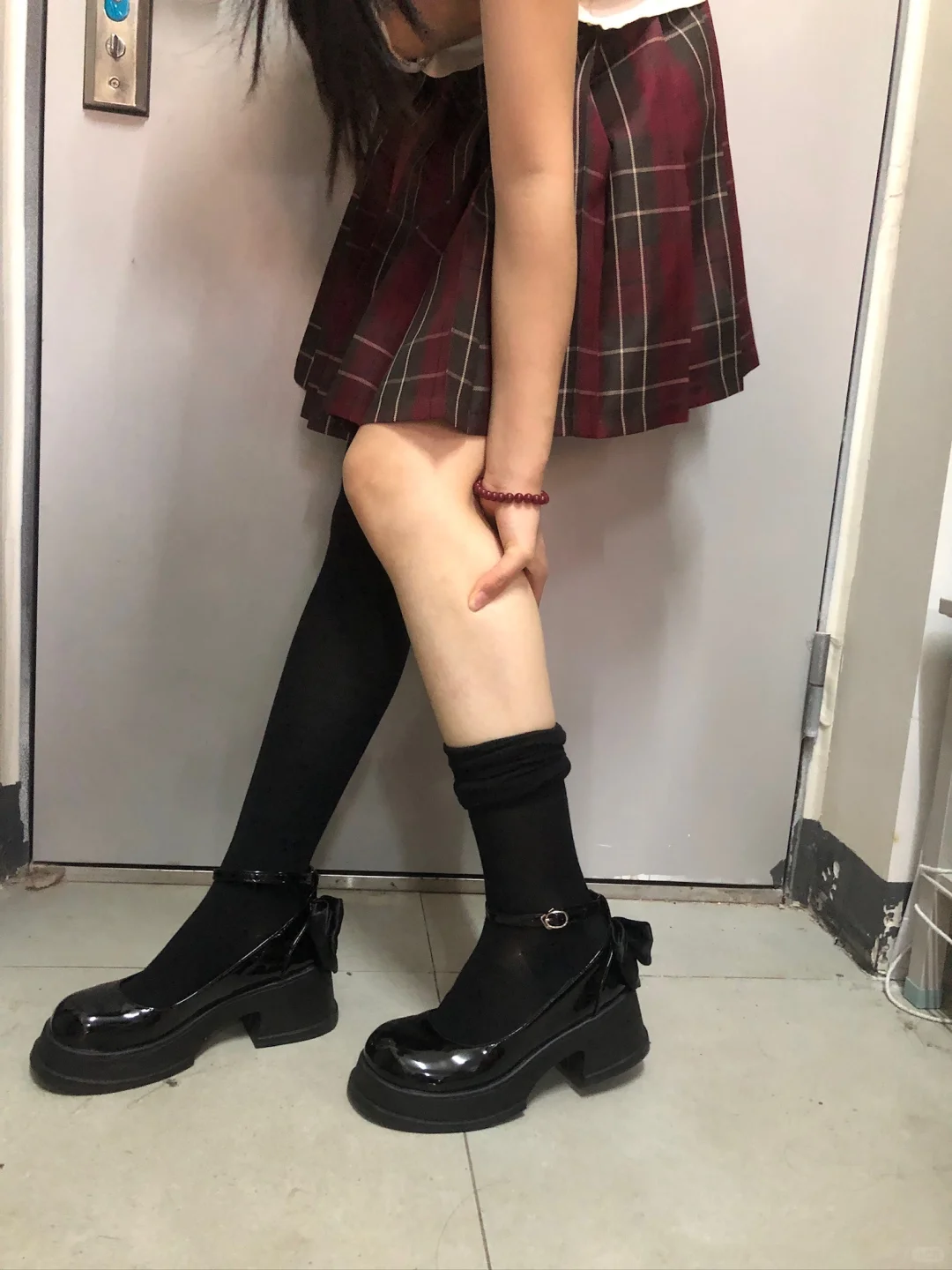 压力袜真的好显瘦！！