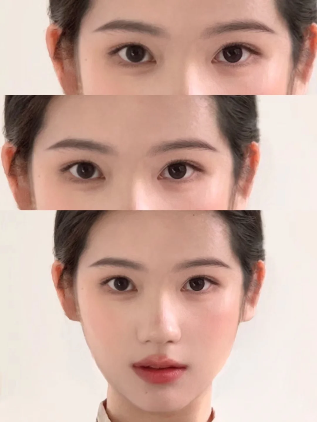 瓜子脸，心形脸选眉形！新手画眉教程