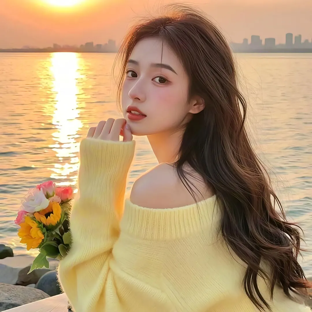 温柔甜美的女生头像