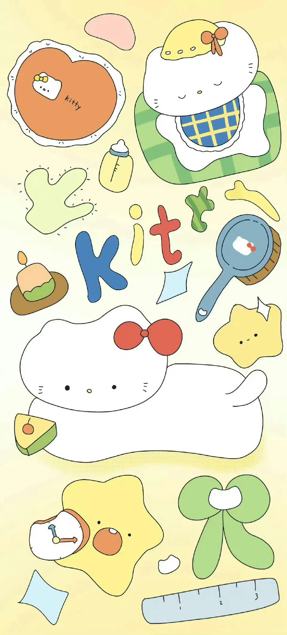 永远爱hello kitty！💘🐰/壁纸分享