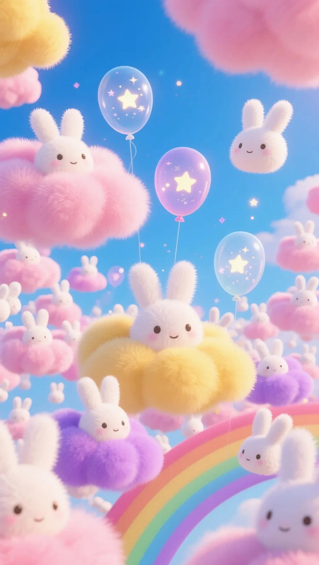 可可爱爱的彩虹🌈🐰世界～