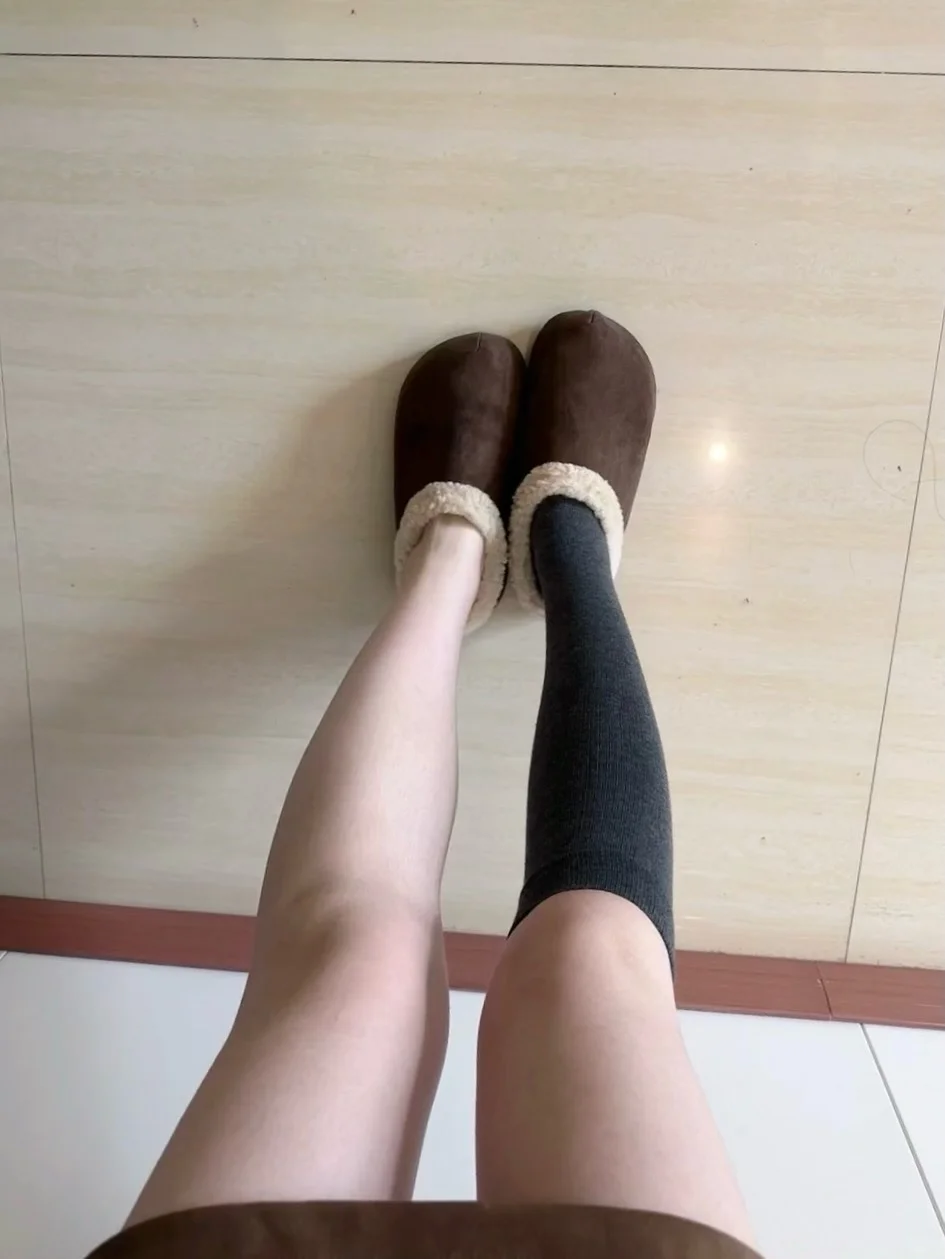 live实测小腿袜 腿型好看不止一点点