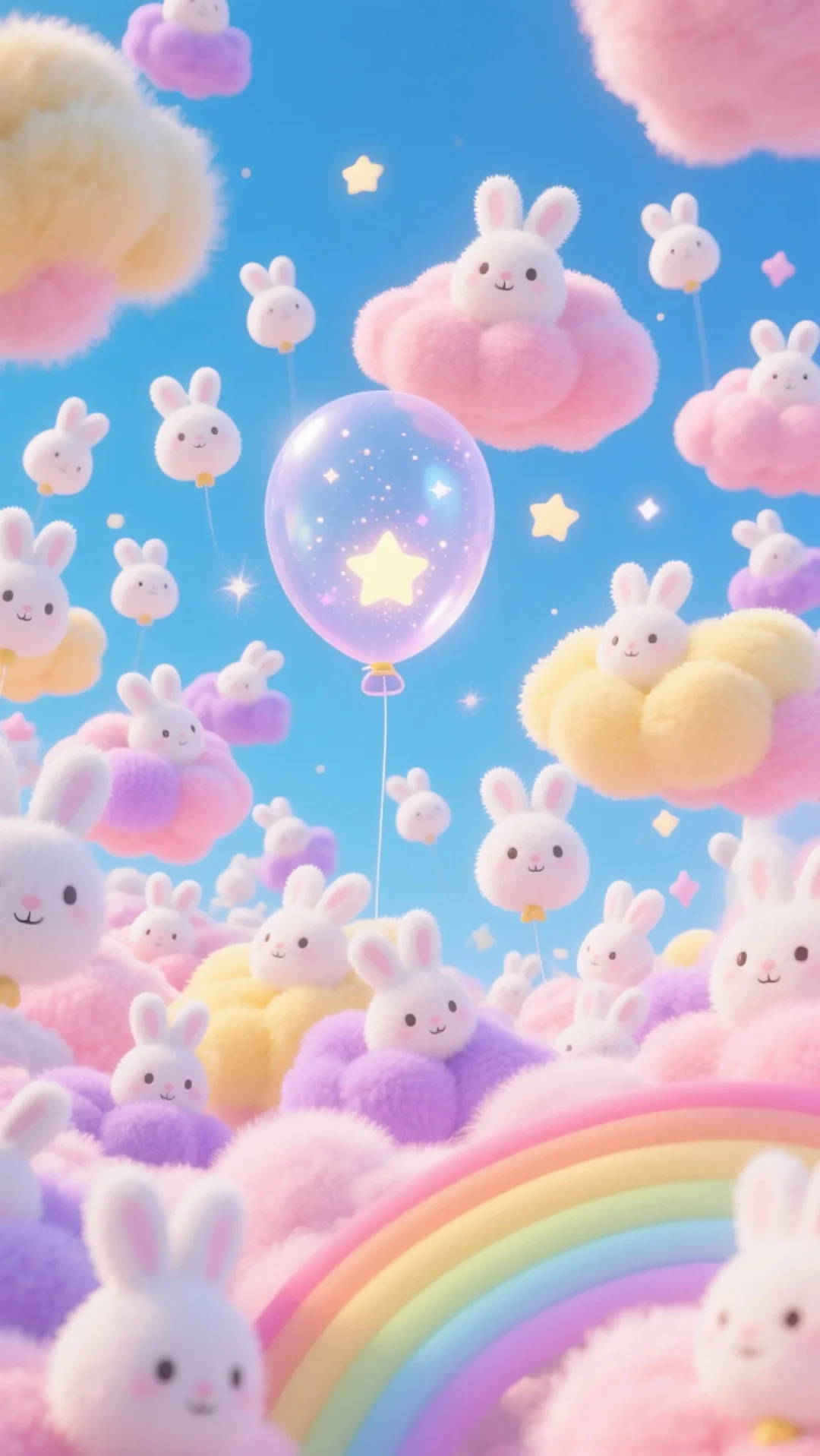 可可爱爱的彩虹🌈🐰世界～
