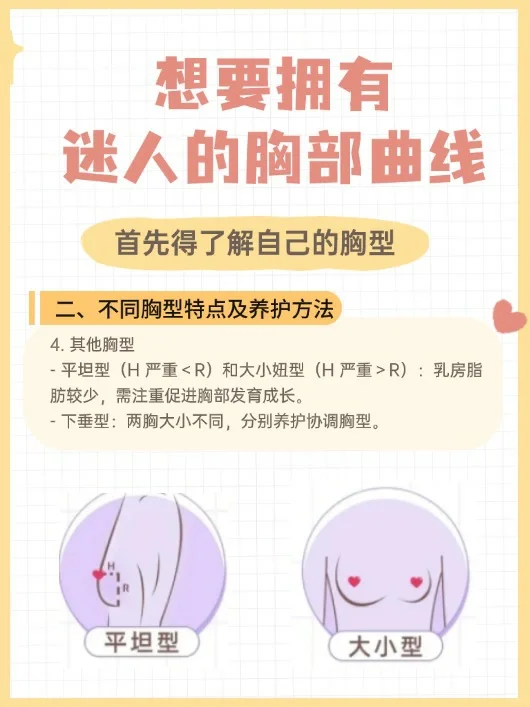 60s 精准判断胸型·科学养🐻
