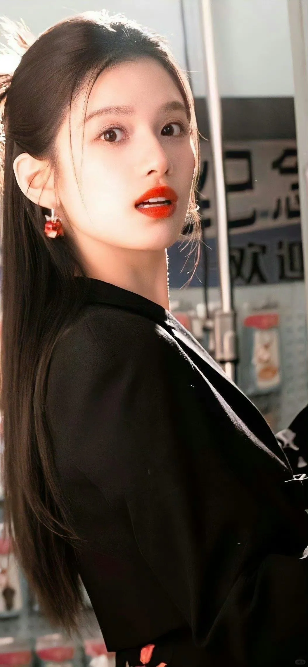 张婧仪〡18张壁纸头像清新甜美少女明媚清纯
