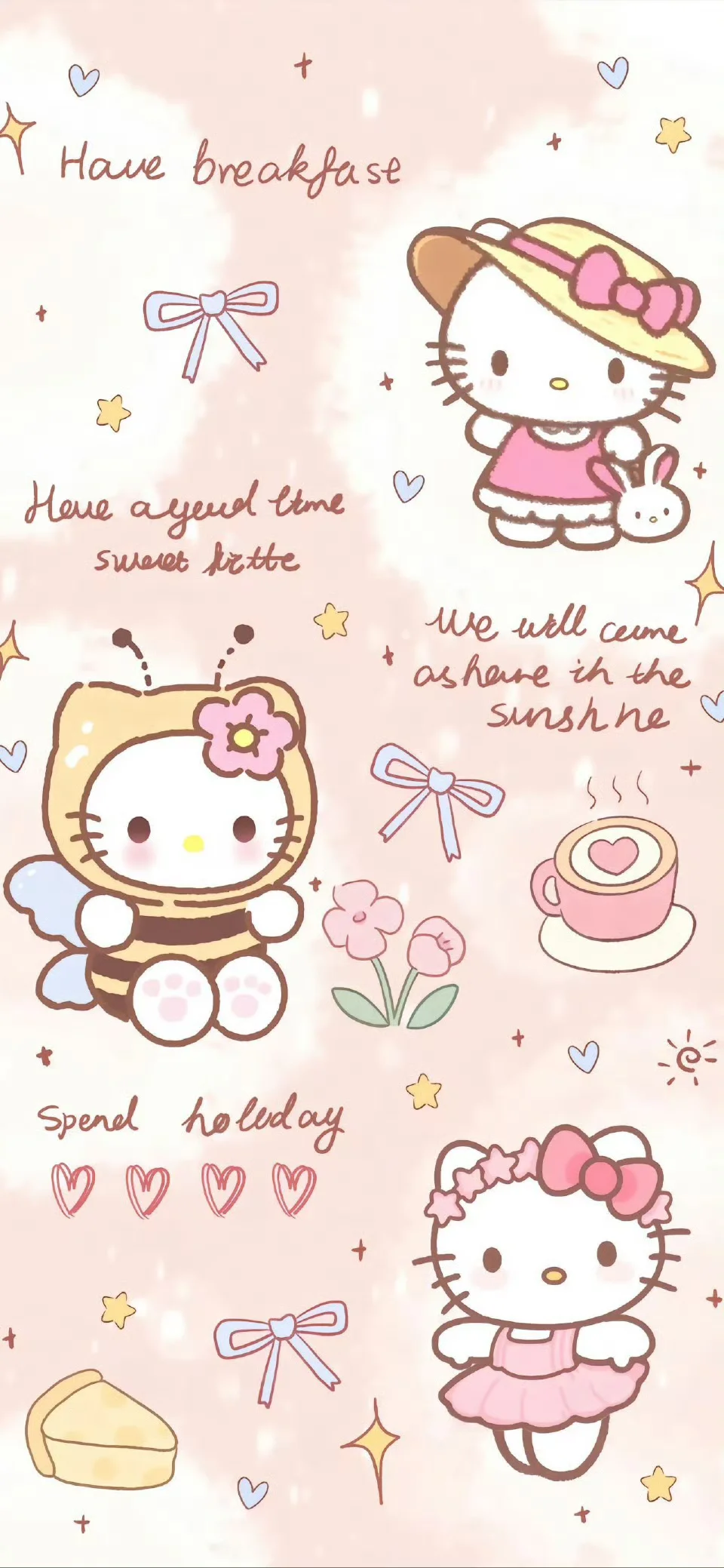 永远爱hello kitty！💘🐰/壁纸分享