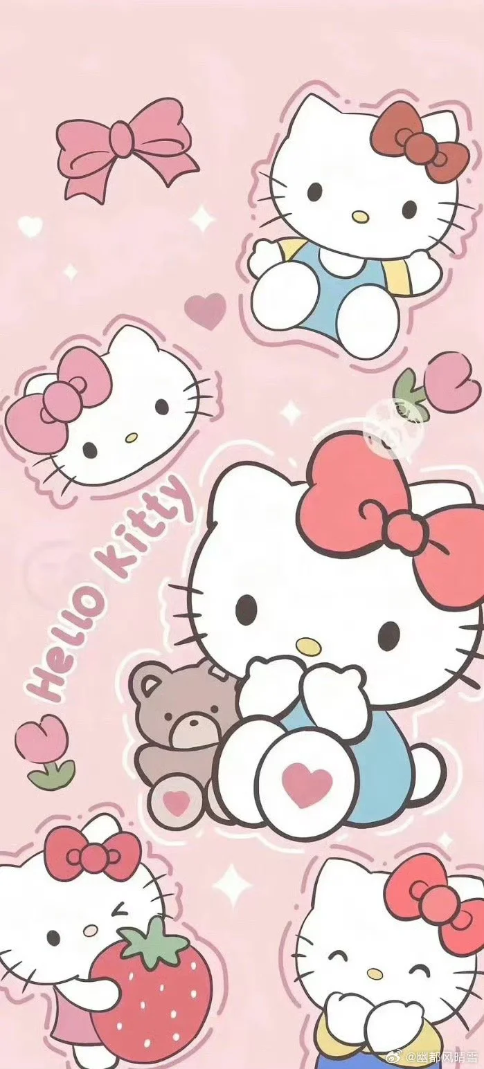 永远爱hello kitty！💘🐰/壁纸分享