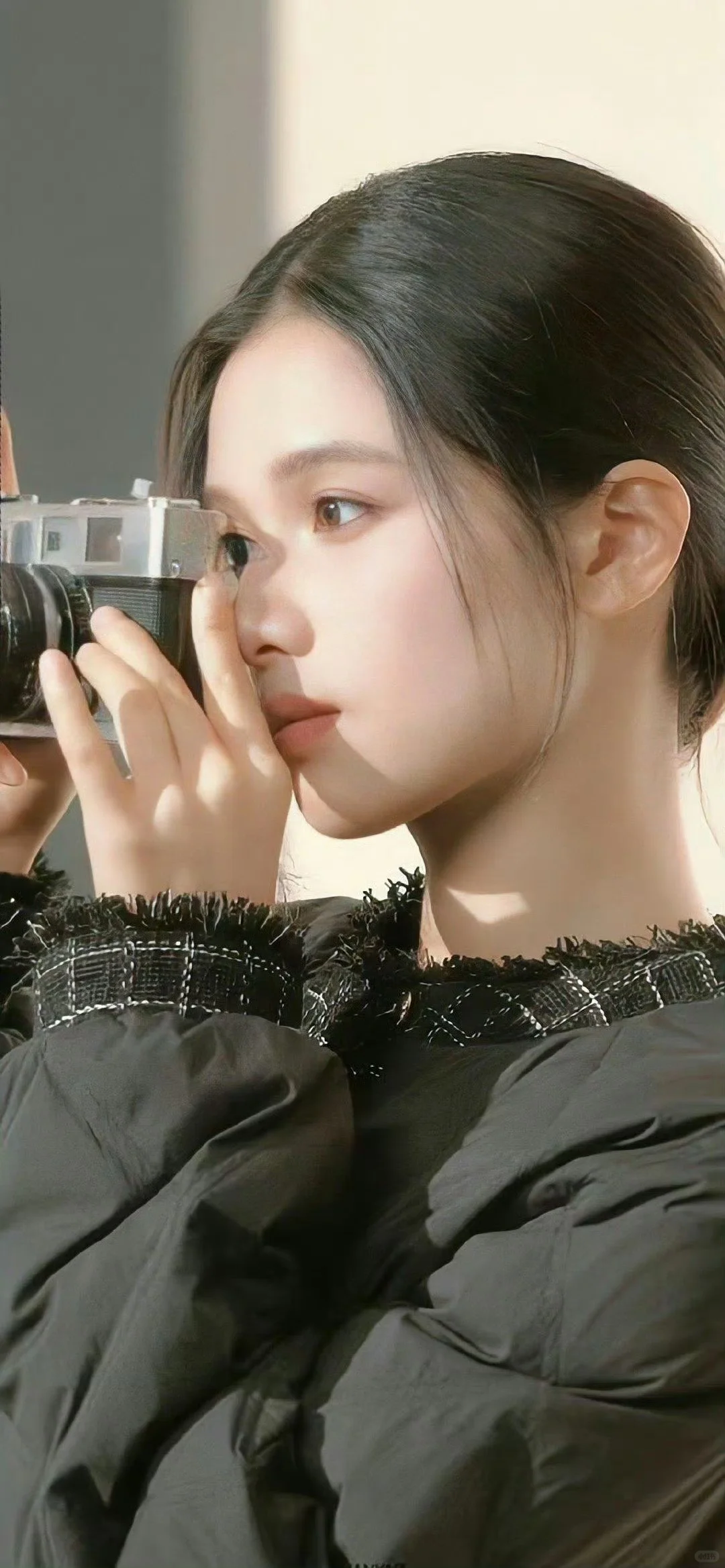 张婧仪〡18张壁纸头像清新甜美少女明媚清纯