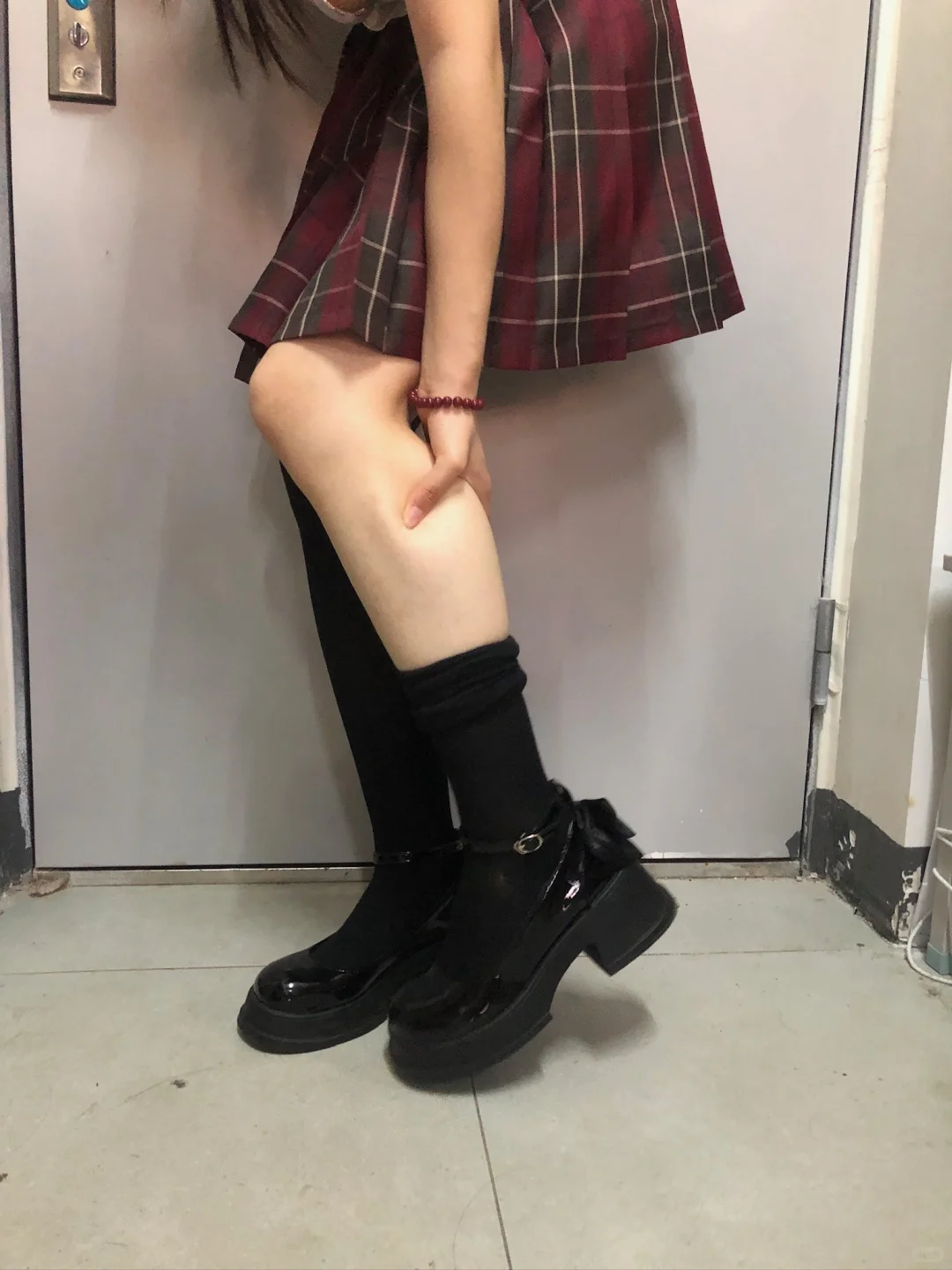姐妹们！压力袜真的好显瘦！！