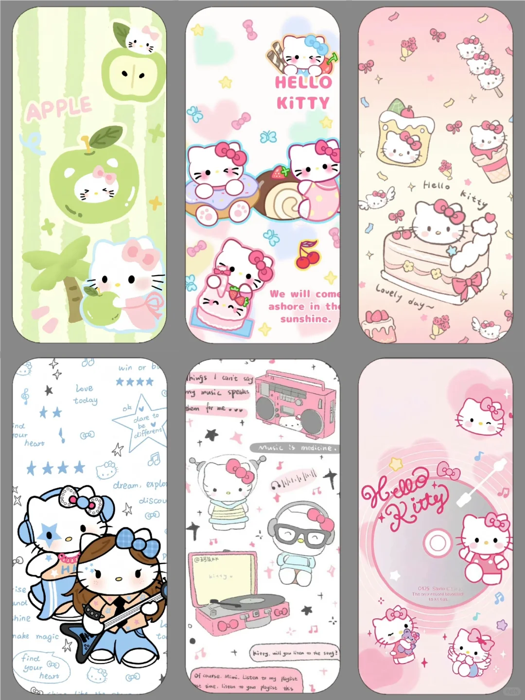 永远爱hello kitty！💘🐰/壁纸分享