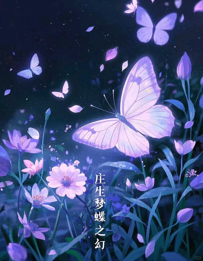 庄生梦蝶壁纸