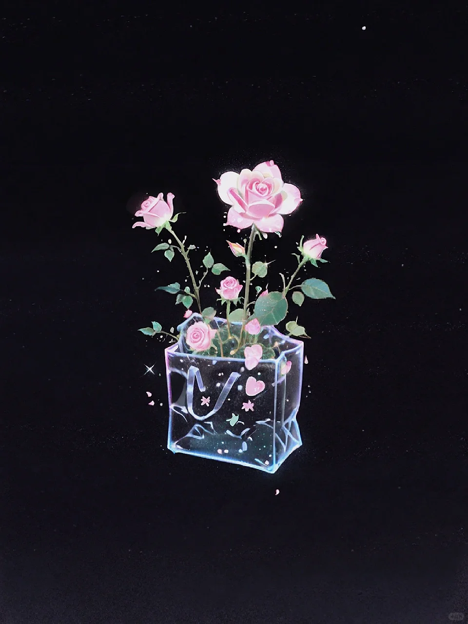 夜光玫瑰🌹