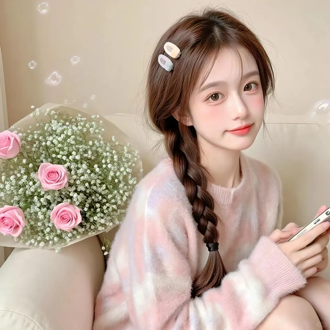 温柔甜美的女生头像