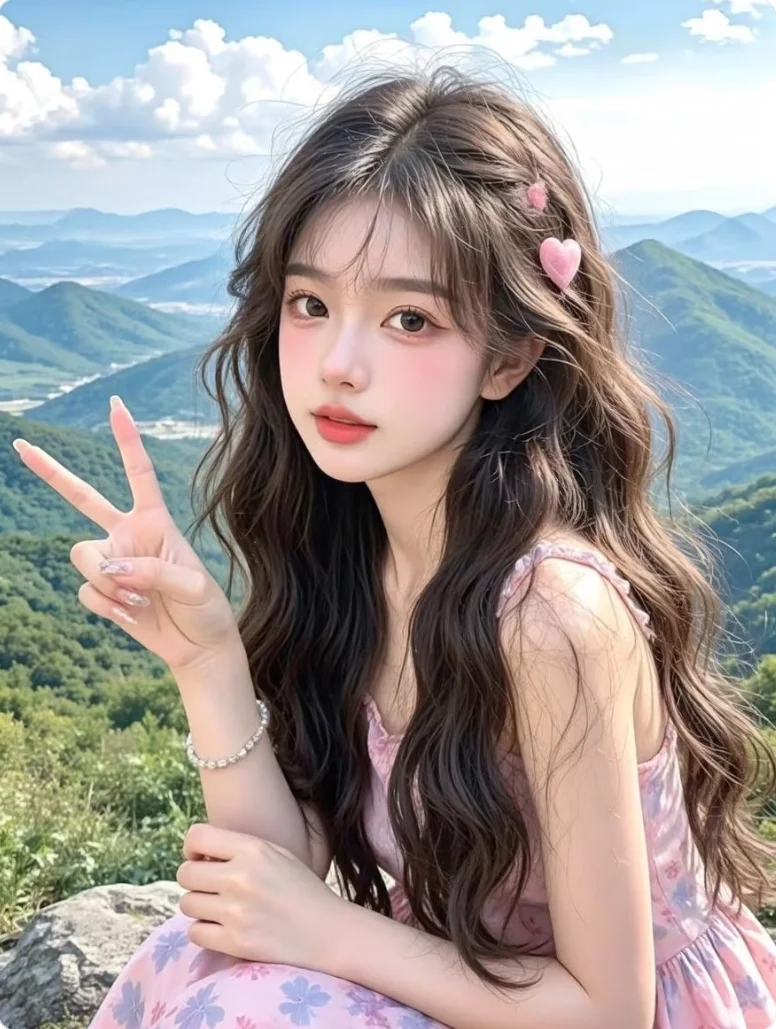  谁懂啊！这组甜美头像直接美哭！