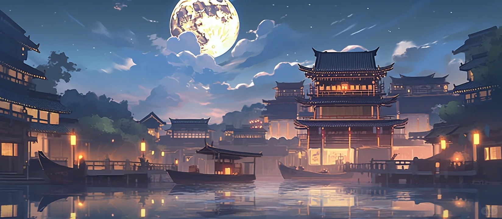 壁纸| 长安三万里 | 古都夜景