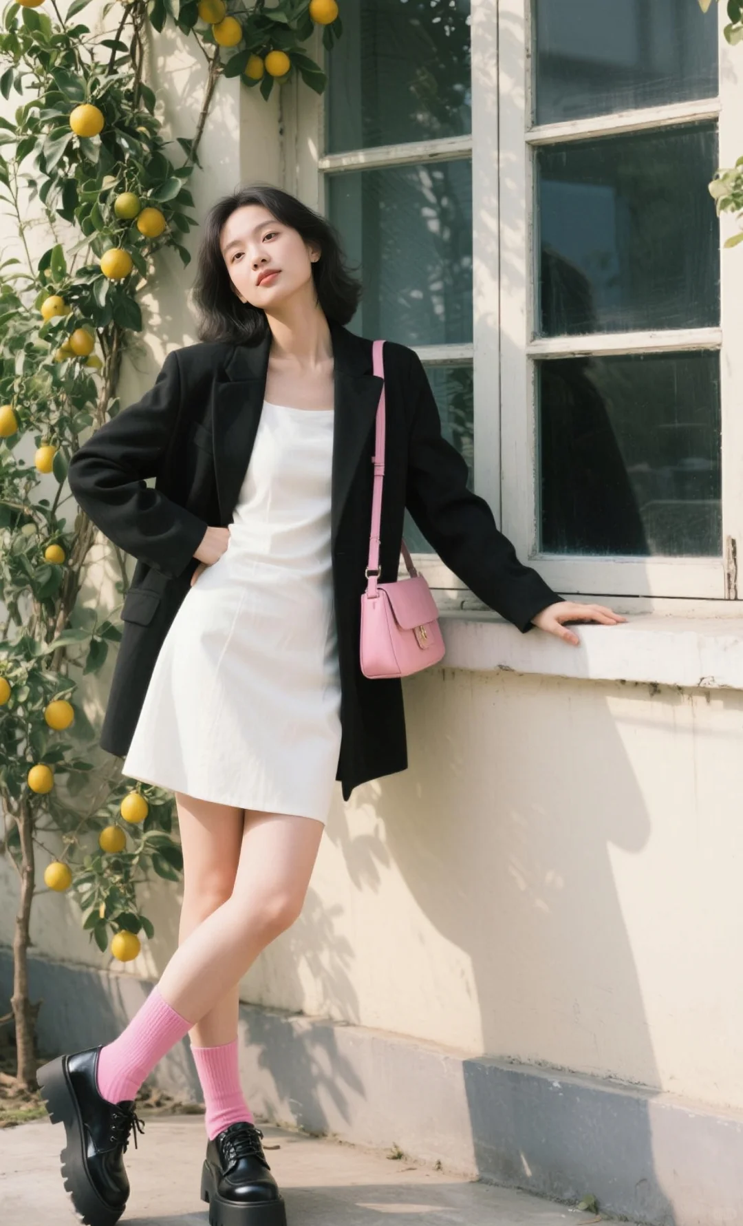 甜美少女感穿搭💛粉粉嫩嫩～