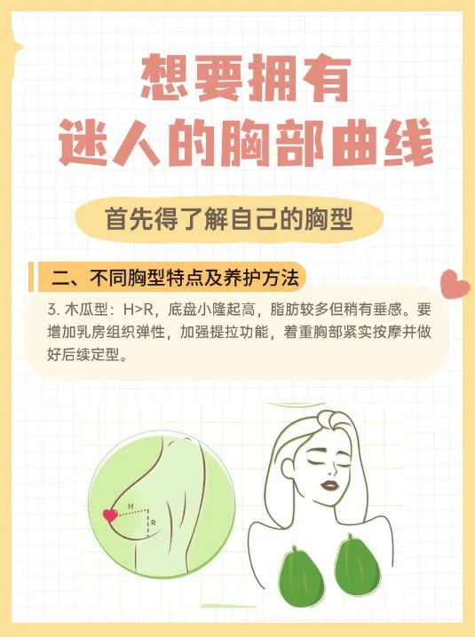 60s 精准判断胸型·科学养🐻