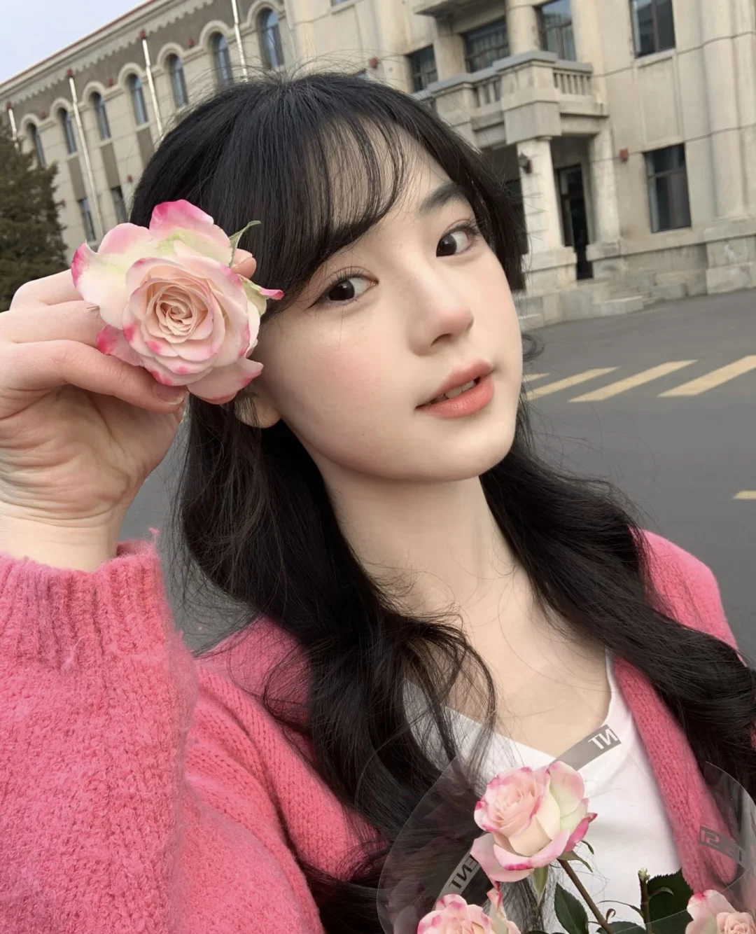 03年女大学生，最爱春天